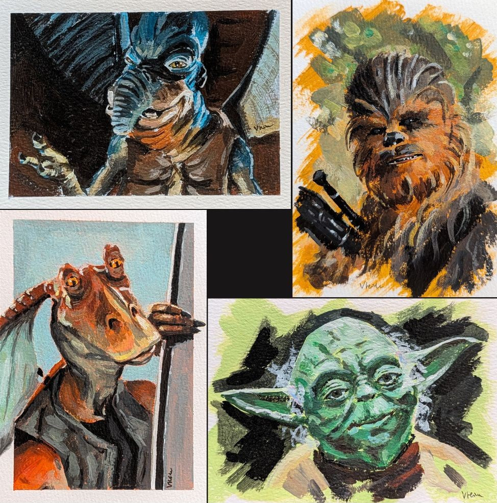 Star Wars Postcards