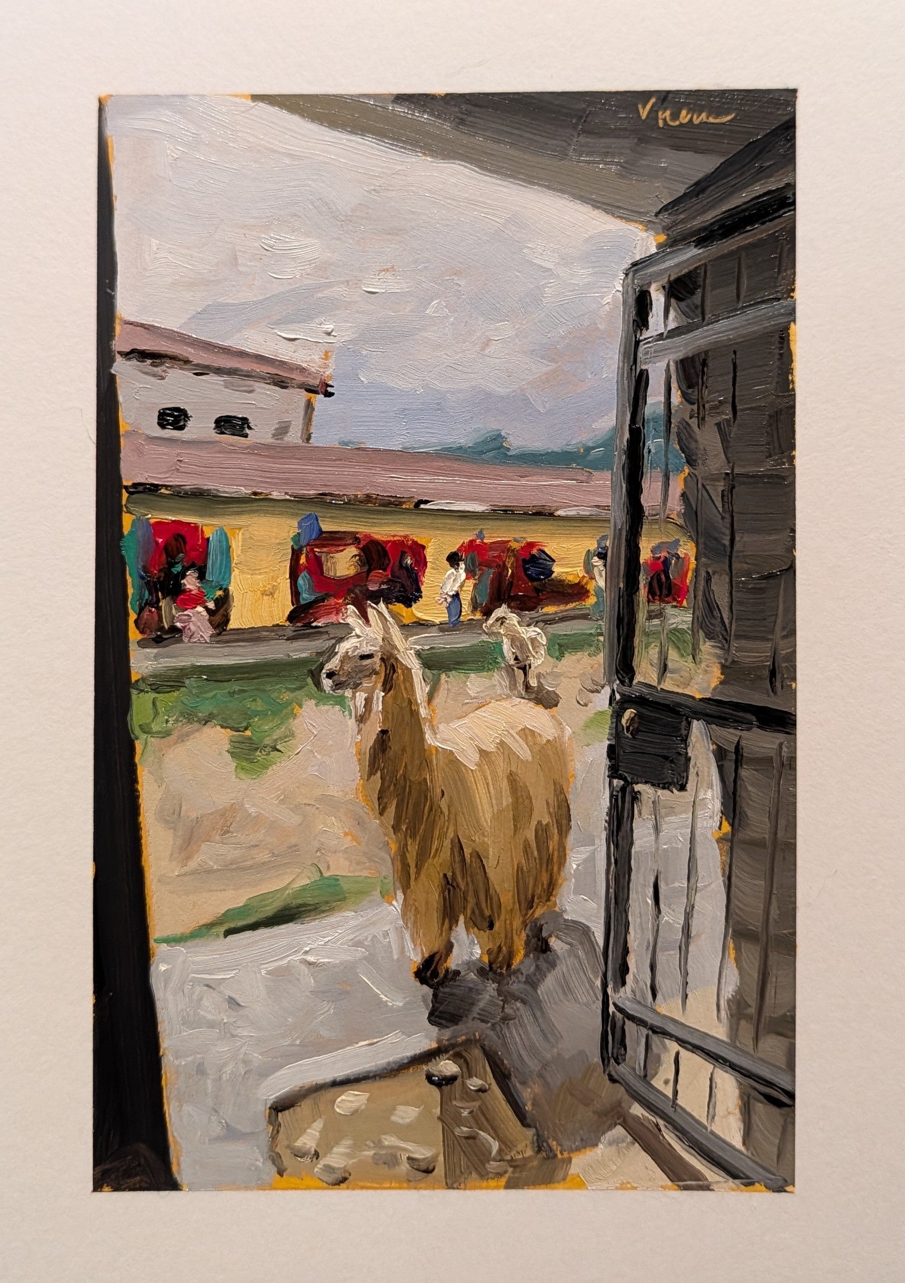 Llama on the market